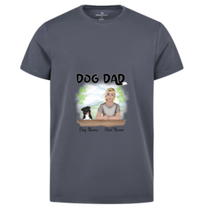 Personalized Dog Dad T-Shirt