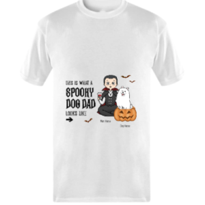 This is what a spooky dog dad looks like