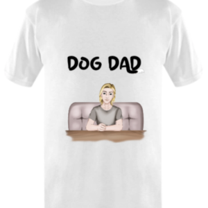 Personalized Dog Dad T-Shirt