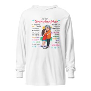 Hooded long-sleeve tee